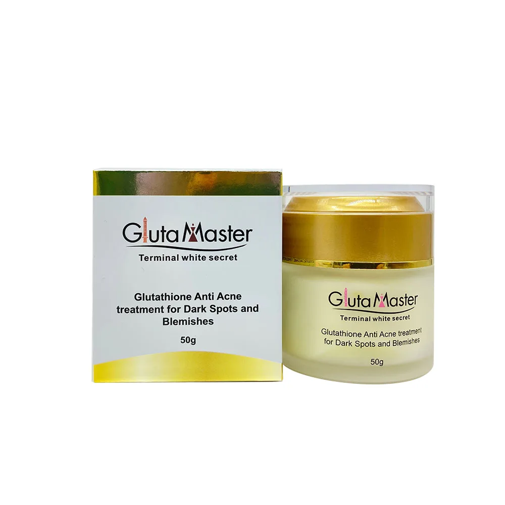 

Gluta Master Whitening Anti Acne Treatment Face Cream with Glutathio Removal Pigmentation for Dark Spots and Blemishes