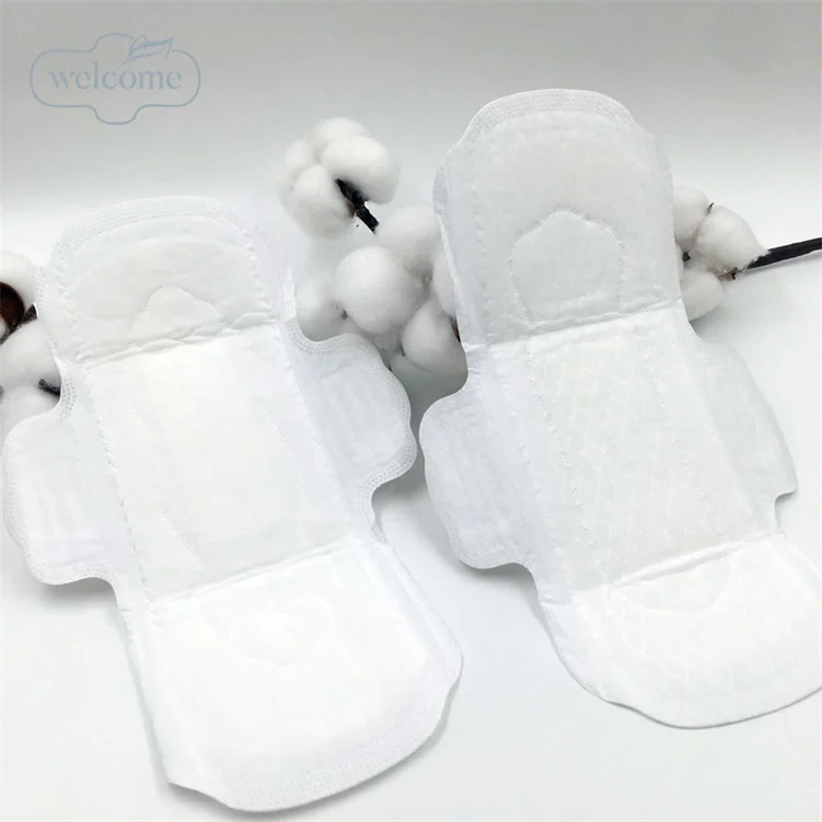 

Period pads packing in paper bag private label biodegradable bags girls pads