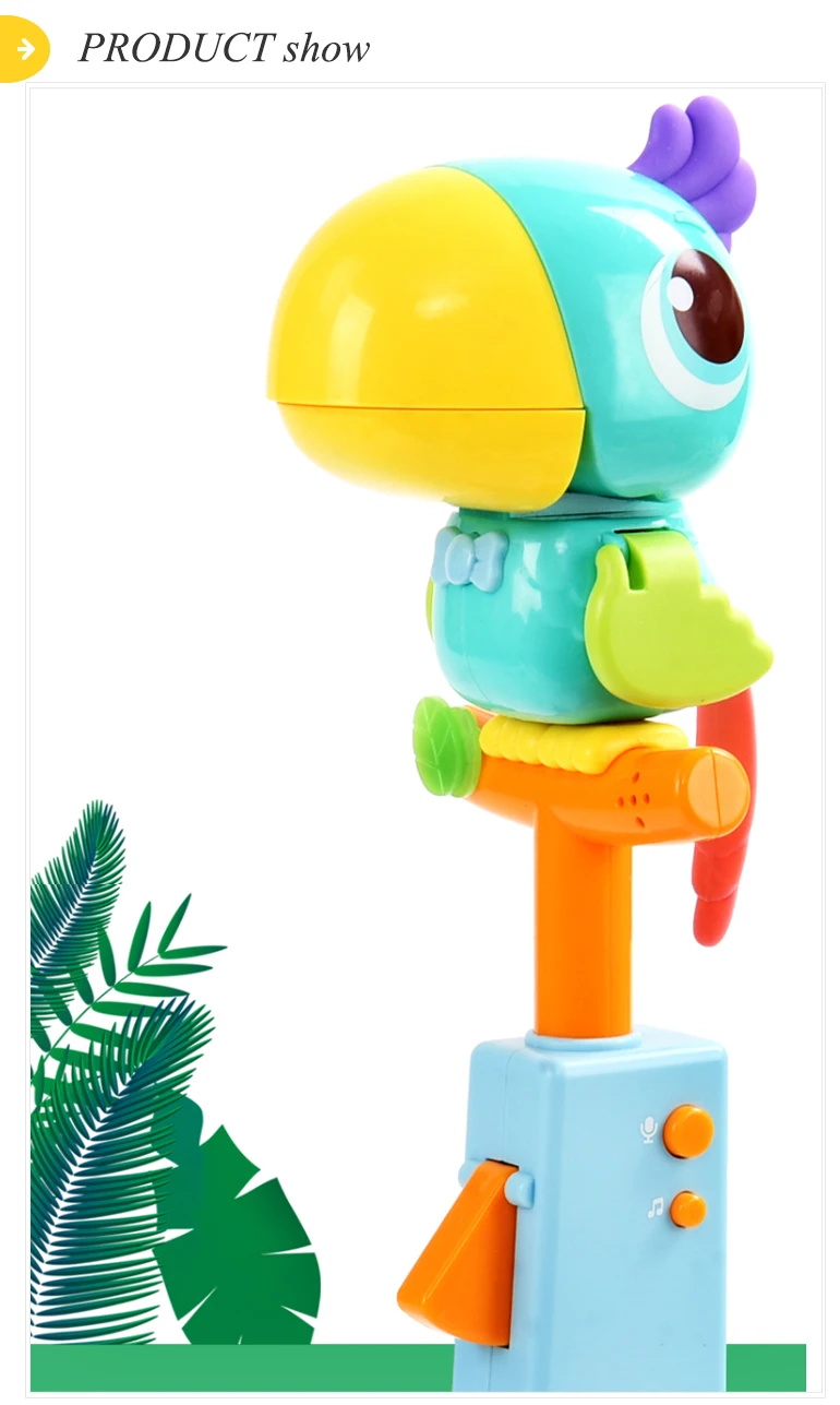 Voice Recording Bird Plastic Baby Talking Toy Parrot Buy Talking Toy