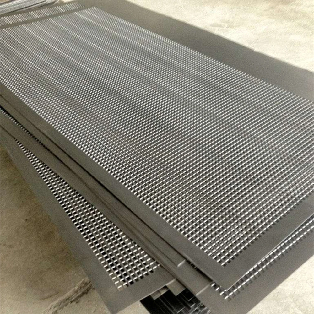 
Suppliers of square hole galvanized zinc coated perforated steel sheet plate 