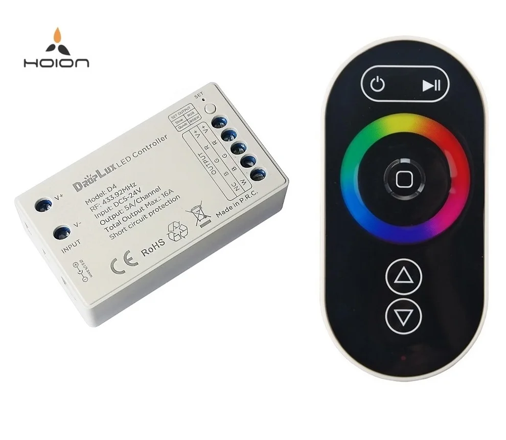 DC5-24V D5 DropLux RGB 2 in 1 with touch remote control led controller RGBW