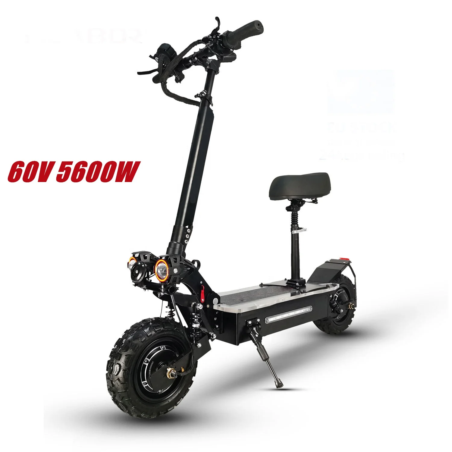 

Freeshipping 2023 ESHINER Q06 60v 5600w 27ah electric scooter 11 inch off road fat tires folding ebike for sale