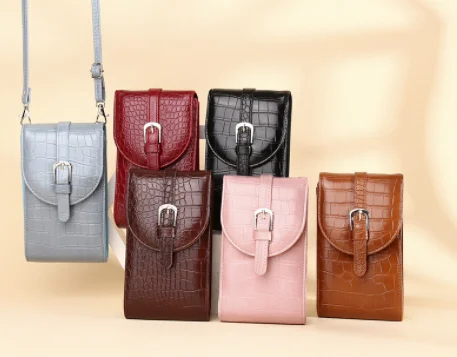 

2021 Amazon Cell Phone Shoulder Strap Bags Bag Phone Holder Fashion Mobile Phone Bags &Amp for Girls, Customized color