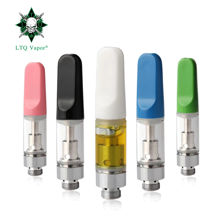 

Bulk Vape Pen Cartridge Empty 1m Thick Oil Cbd Tanks Atomizer custom logo available, White
