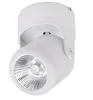 7w Led Spotlight COB Dimmable Downlight Angle Adjustable Surface Mounted Home/Shop Ceiling Led Spot Light Black White