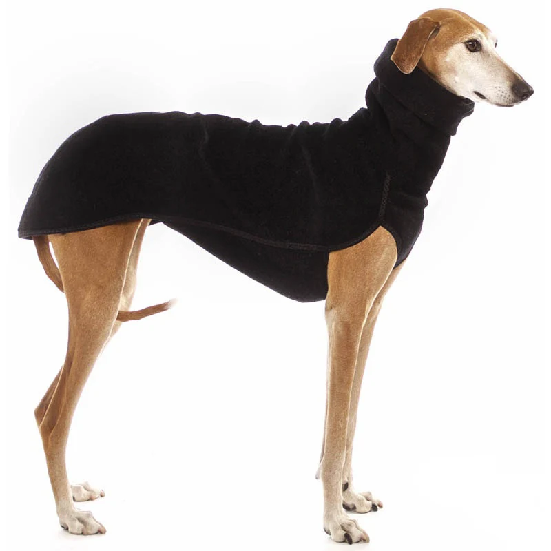 

High Collar Pet Clothes for Medium Large Dogs Winter Warm Big Dog Coat Pharaoh Hound Great Dane Pullovers Mascotas Supplies, Black,green,wine red,gray,navy,brown