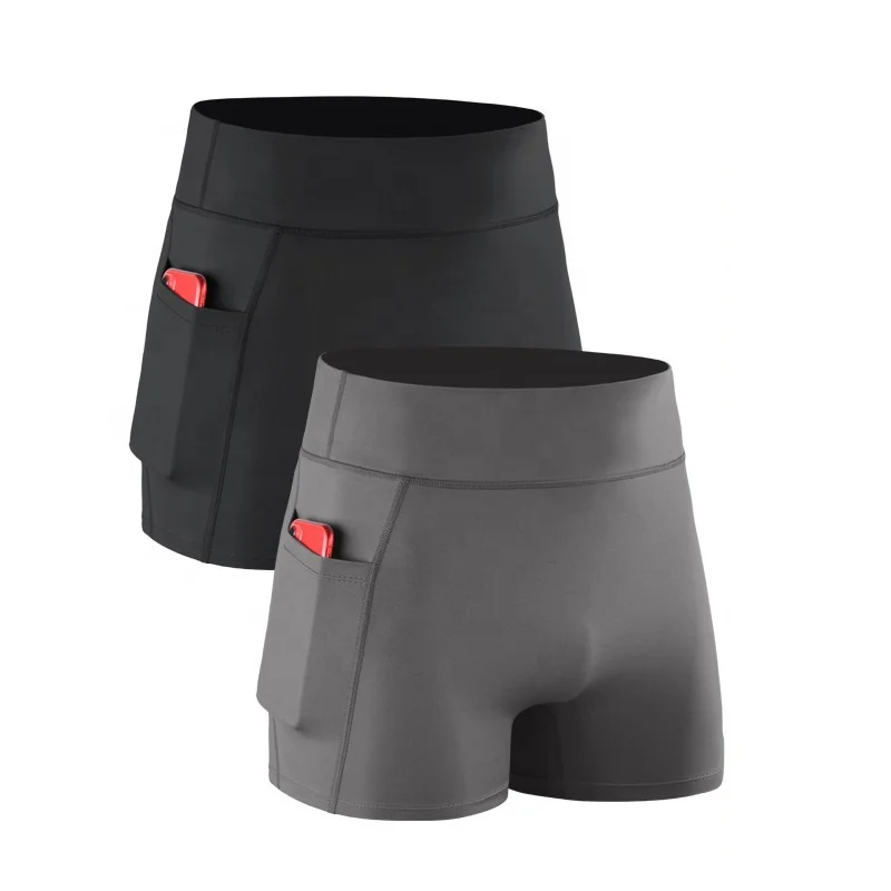 

Sport Shorts Men US Size 85% Nylon 15% Spandex 3/4 Pants Running Bottoming Base Layer Training Fitness GYM Compression Shorts