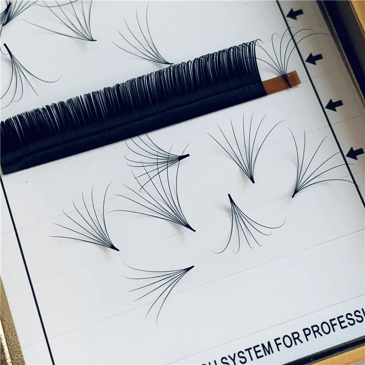 

Soft natural handmade volume fans loose lashes 0.03 0.05 0.07mm eyelash extensions