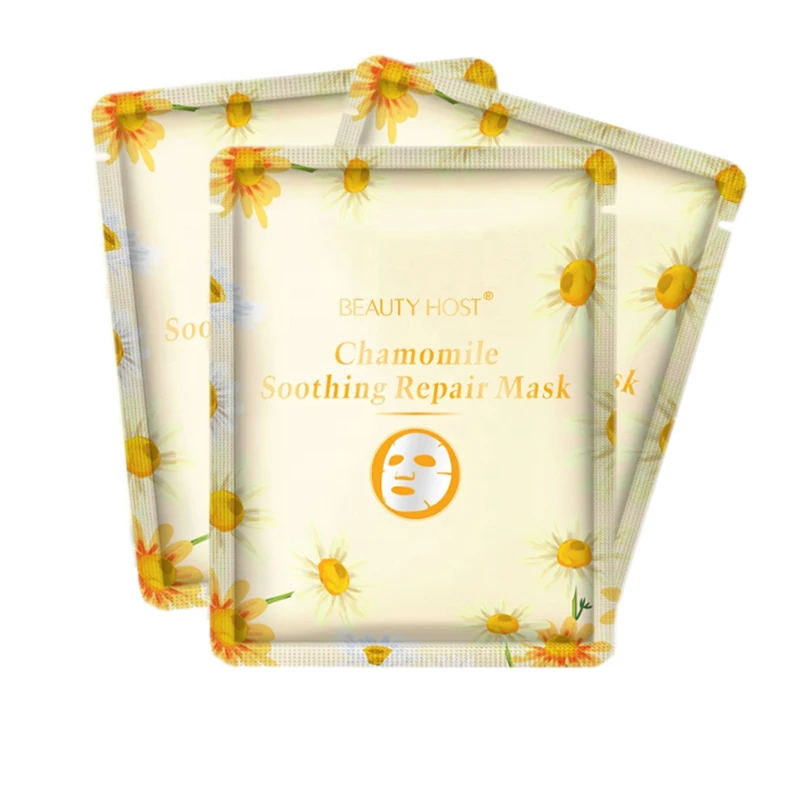 

Private Label Organic Natural Best High Quality Flower Chamomile Skin Care Moisturizing Hydrating Repairing Face Facial Mask