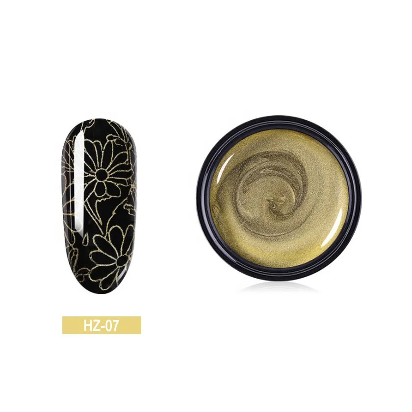

MSDS certification New colors stamping gel in jar oem 8ml nail art gel free samples, 7 colors for you to choose