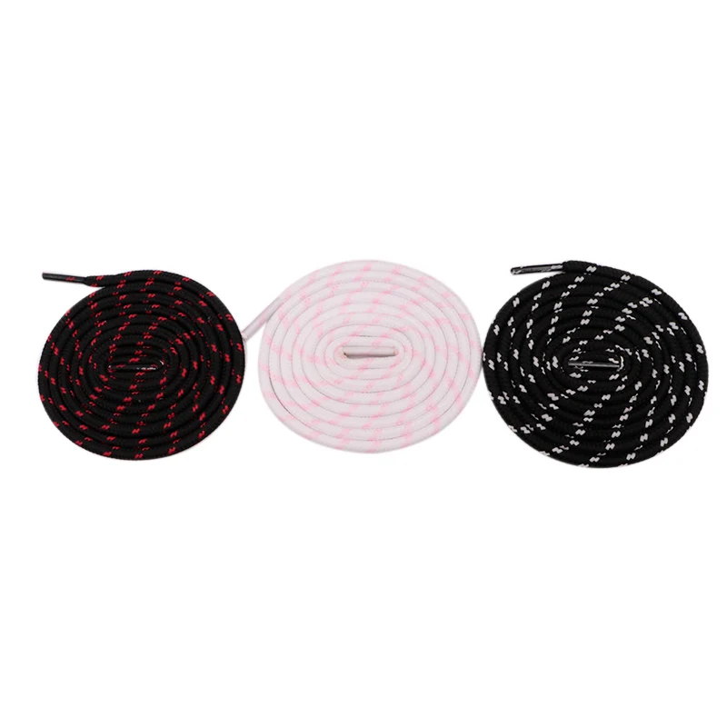 

Coolstring Professional Lace Supplier Wholesale New Athletic bootlaces Cross Grain Polyester Shoelaces For Sneaker head, Bottom based color + match color,support any two pantone colors mixed