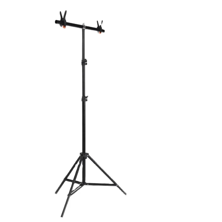 

T-Shape Photo Studio Background Support Stand Backdrop Crossbar Bracket Kit