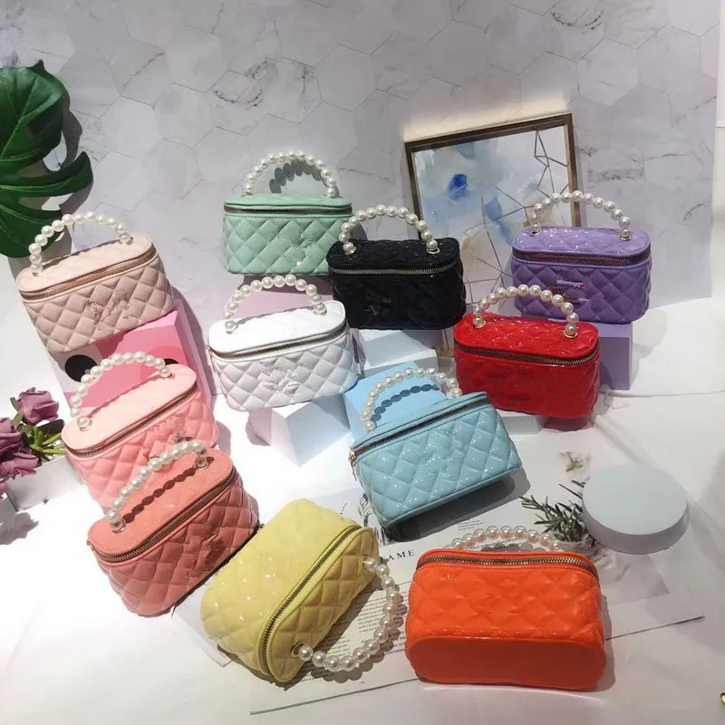 

Women Hand Bags Candy Make UP Bags Clear Purse Jelly Purse 2021, Jelly candy colors