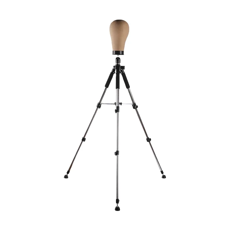 

mannequin head tripod stand 2020, Silver and connector are black