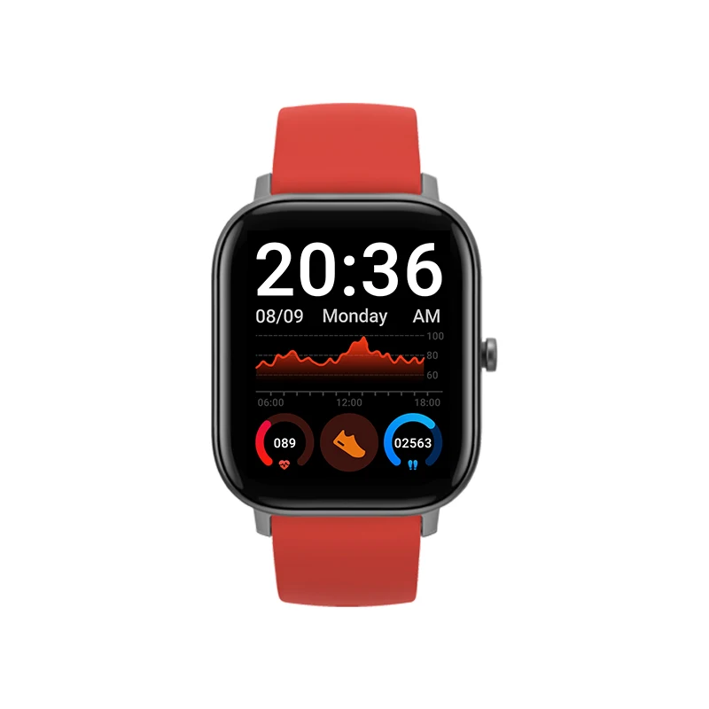 

1.68 inch Smart Watch Men Full Touch Fitness Tracker Blood Pressure Smart Clock Women GTS Smartwatch for Xiaomi