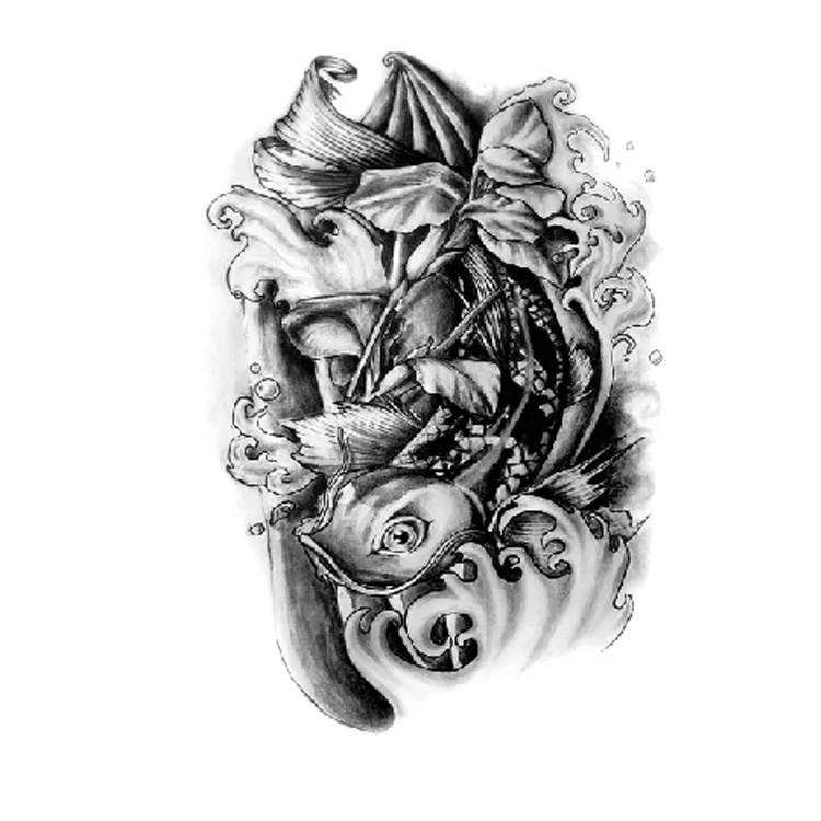 

Customized latest design 3D temporary tattoo sticker waterproof, Cmyk