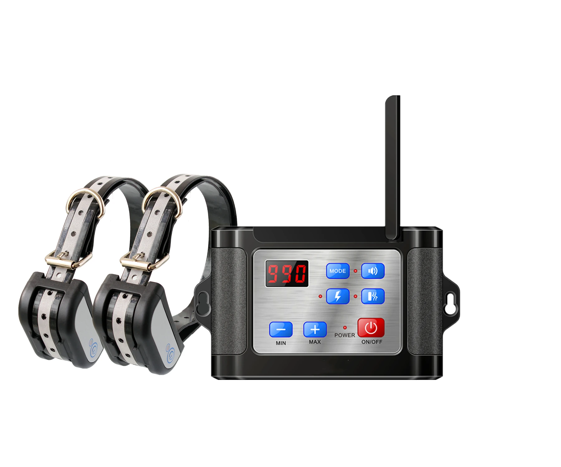 

Waterproof Intelligent 2 in 1 Wireless Dog Fence & Remote Dog Trainer Combo