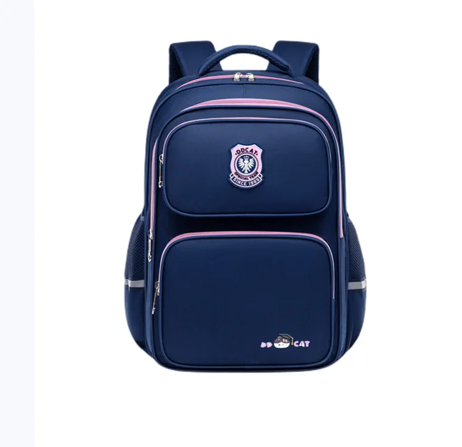 

New trendy students 1-6 grade schoolbag spine protection to reduce the burden of backpack mochila escolar