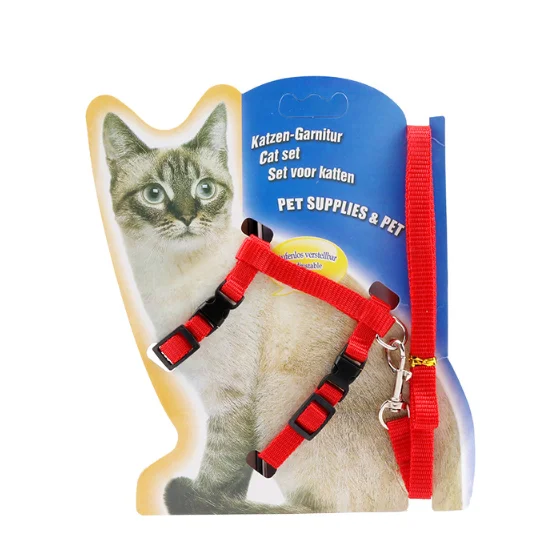 

C&C Small animal cat harness, Yellow, green