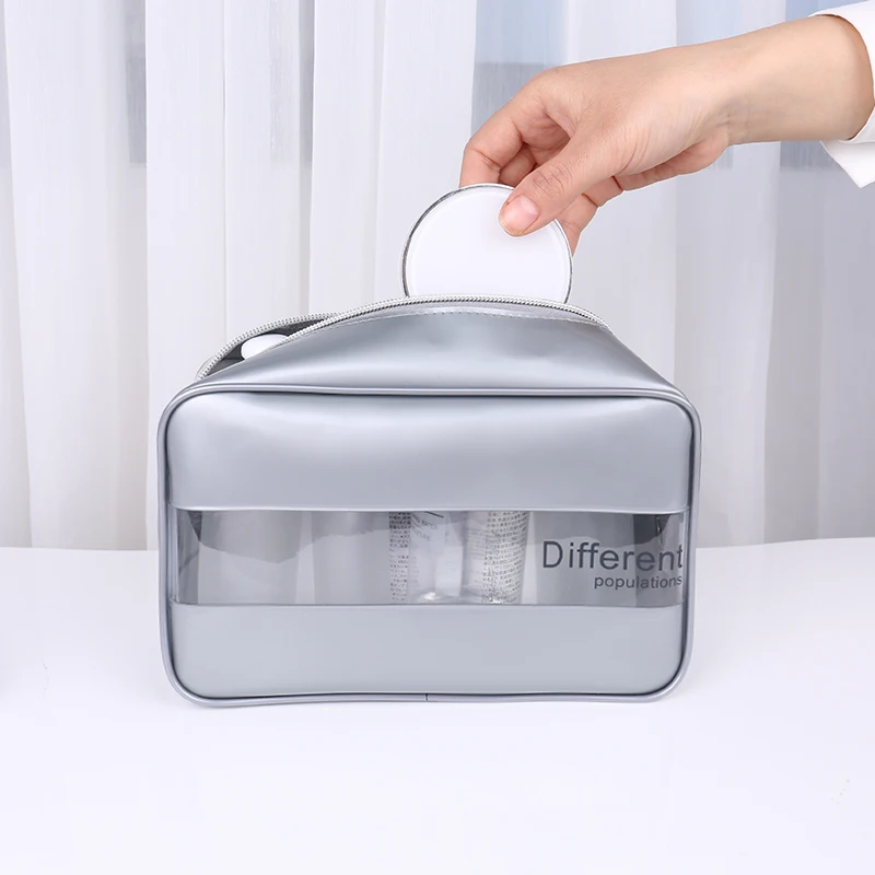 

Wholesale multifunctional waterproof PVC travel cosmetic bags for men