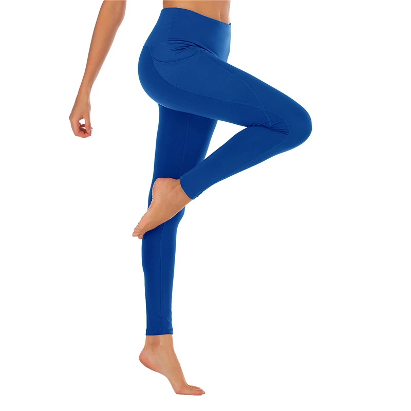

High Waist Sports Legging Pockets Women Fashion New Design Female Workout Stretch Yoga Pants Fitness Leggins, Customized color
