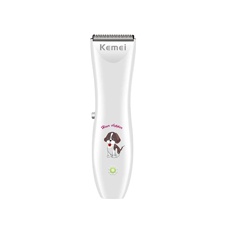 

Kemei km-1051 Cat&Dog Hair Trimmer Grinder Grooming Tool Electrical Shearing Cutter Dog Haircut Paw Shaver Clipper, As picture