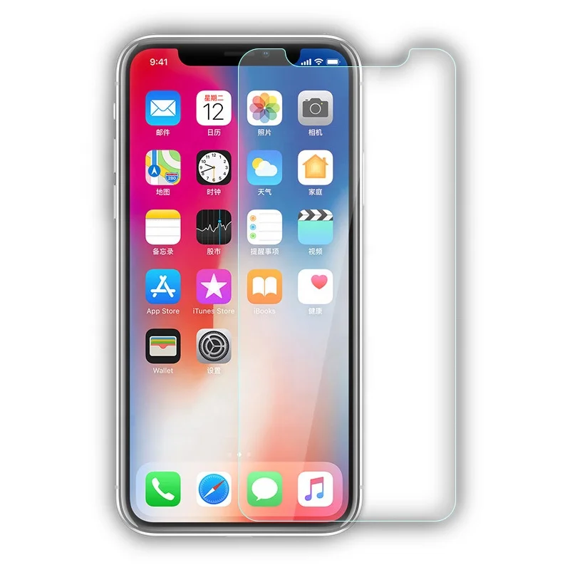 

mobile 9H HD 2.5D anti scratches tempered glass clear screen protector for iphone 12 11 mini pro max SE2 3 5 6 7 8 plus x xs xr