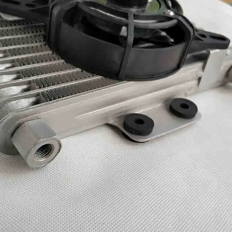 
Upgrade motorcycle oil cooler oil radiator and fan 