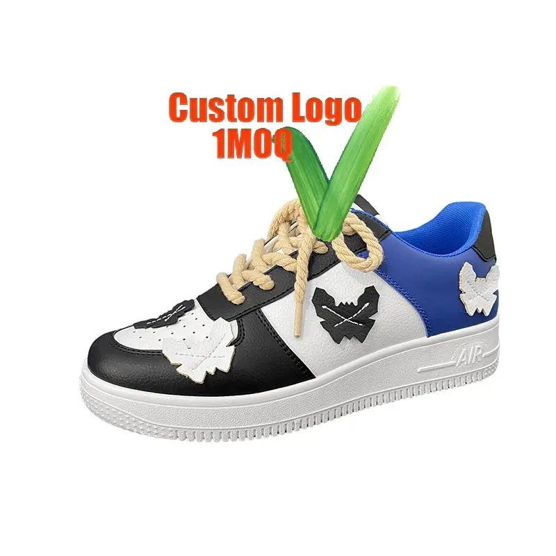 

Factory Designer Wholesale Men Customized Low Moq 1 Skateboard Men With Logo Sneaker Cleaning Kit Canvas Sneakers Custom Shoe