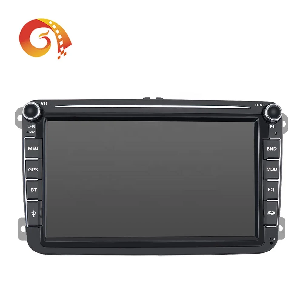 

Double Din Touch Screen BT 8 Inch Car Radio For Vw Crafter caddy Passat CC