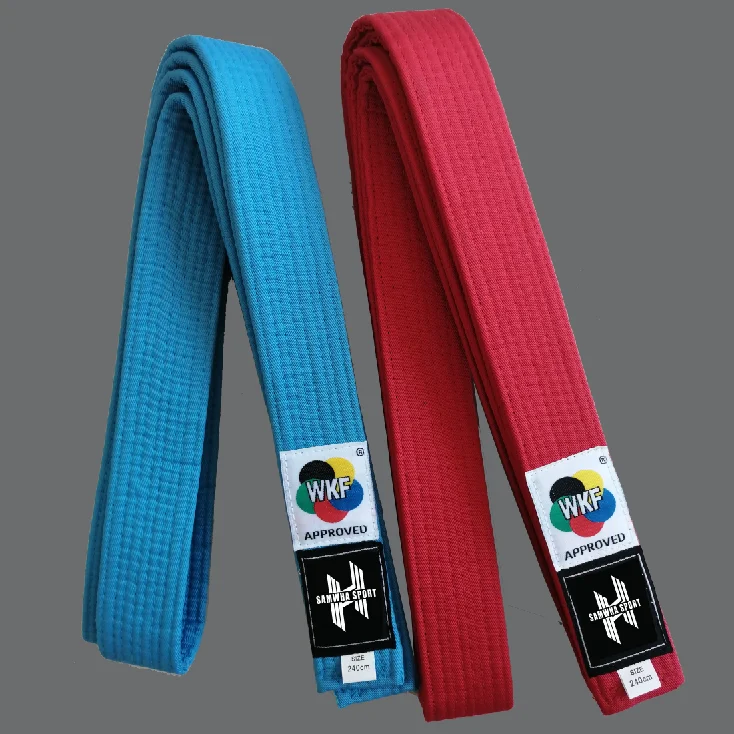 

High quality 100% Cotton Martial Arts belt Karate belt for sale, Customized color