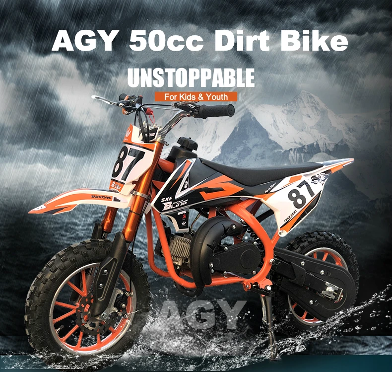AGY match your preference kids 49cc 50cc dirt bikes
