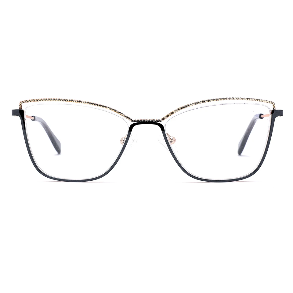 

2020 Latest Cat Eye Glasses Fashion Special Metal Optical Eyeglasses Frame