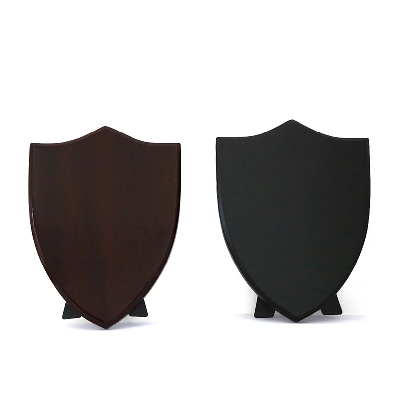 工艺品空白mdf木制盾牌牌匾,用于奖励和活动纪念品礼品商务和促销礼品