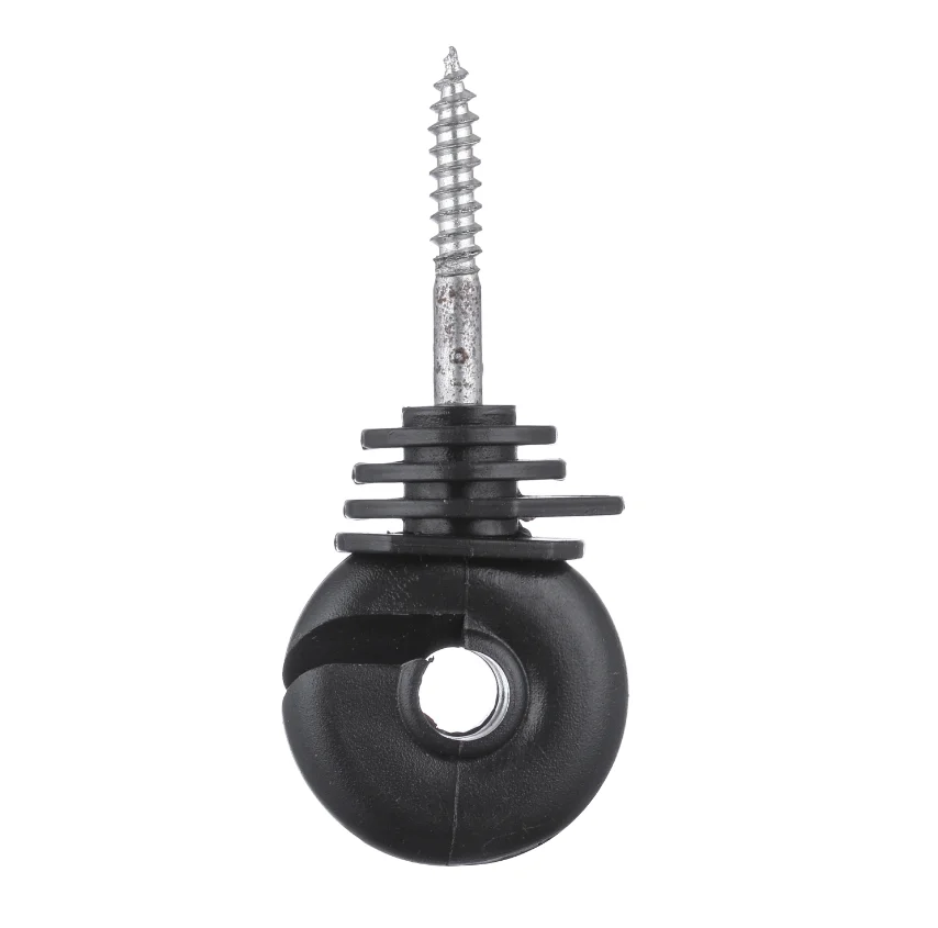 

Black Garden Fence Sol Fencing Screw In with High Quality Fence Insulator, Customerized