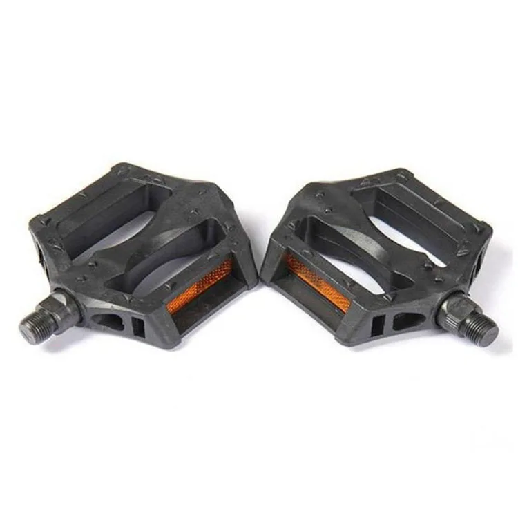 

Bold axle mountain bike bicycle plastic pedal bicycle parts, Black
