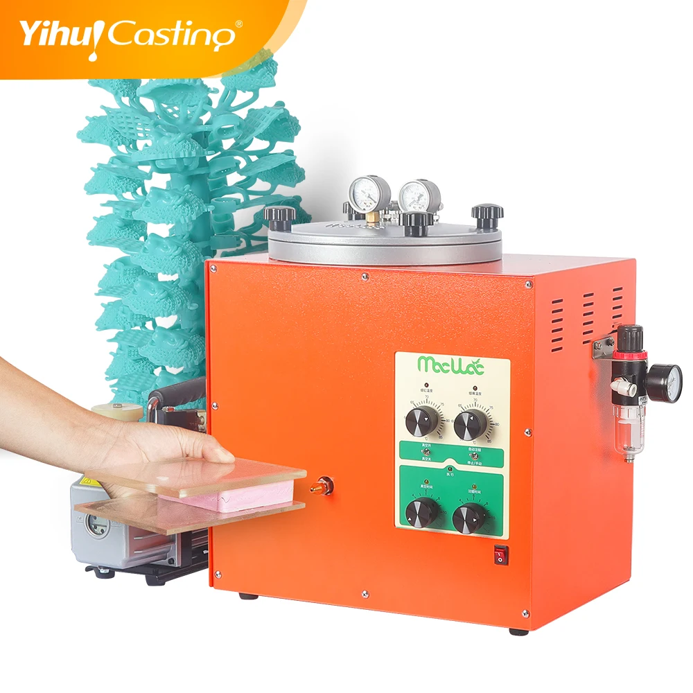 

Digital vacuum lost wax injection making wax mold injector machine