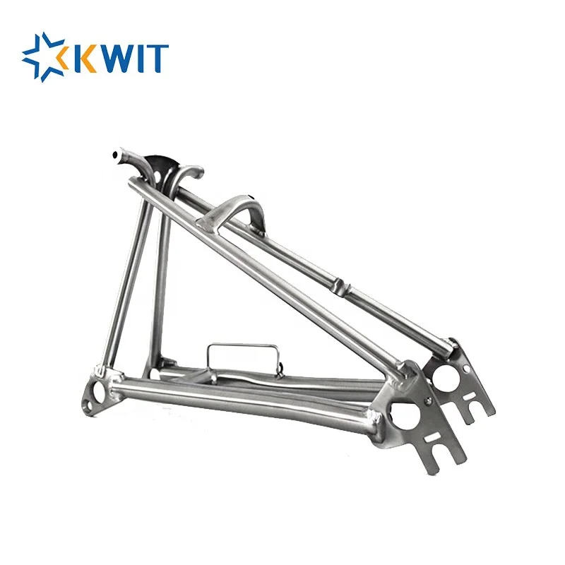 

folding bike 16,titanium triangle,K-Whale, folding bike triangle, Titanium gray