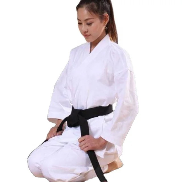 

WKF approved white karate gi karate training uniform for sale