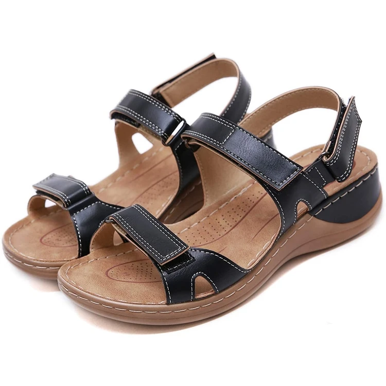 

Factory directly sell Wedge Open Toe Shoes for Summer Wide Fit the best sandals
