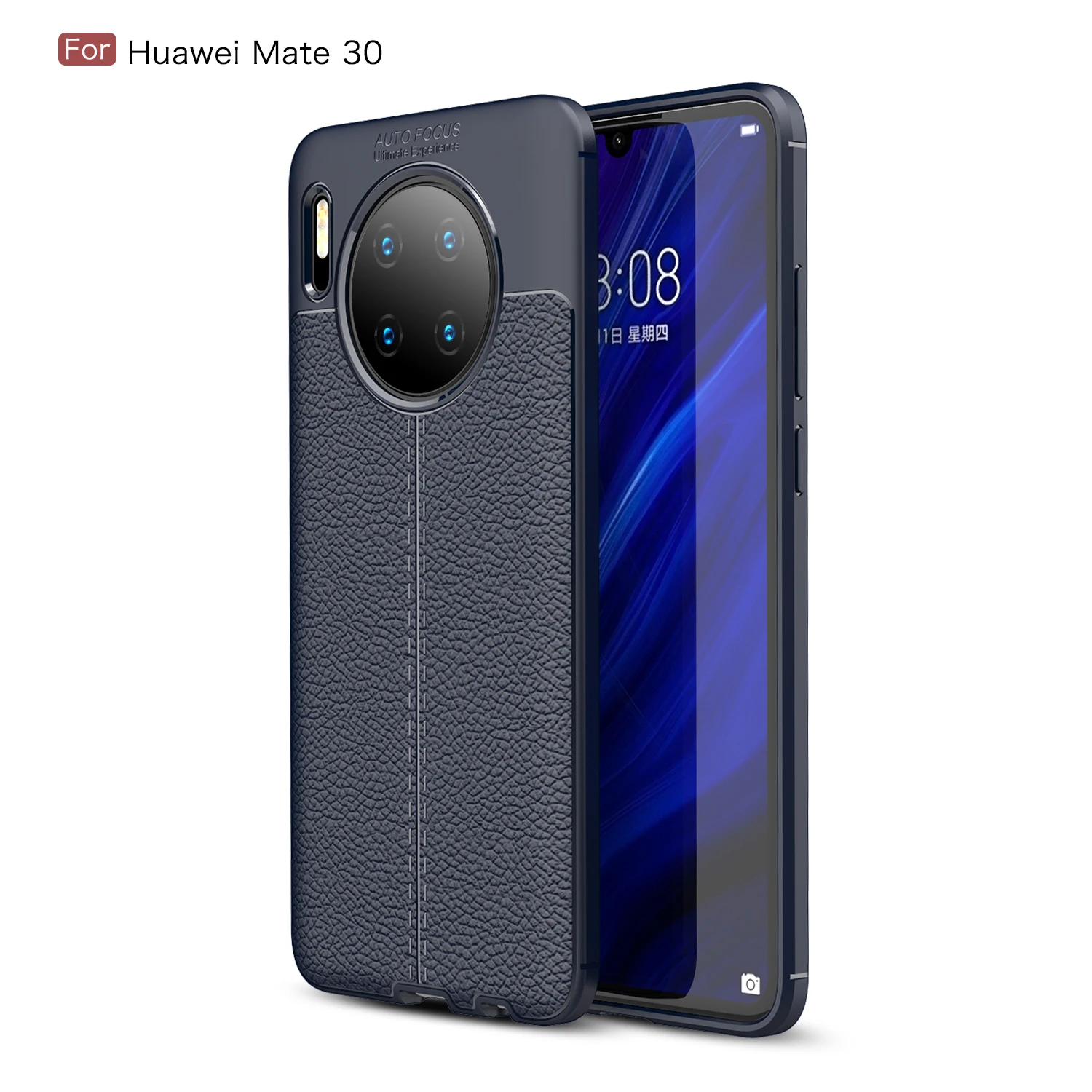 

Direct Factory Manufacture Phone Case Shockproof Case For Huawei Mate 30, Black, red, navy