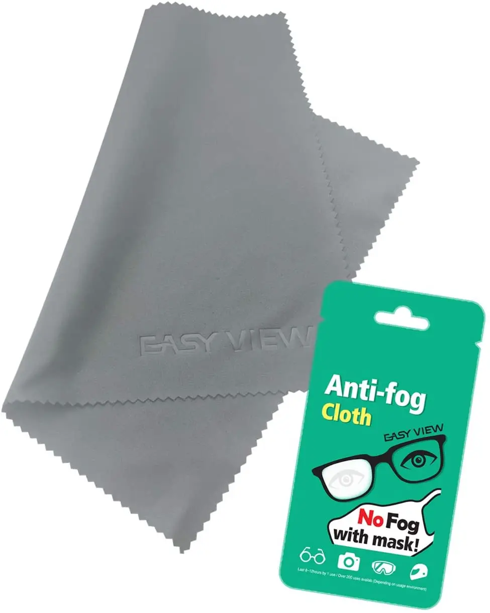 

Amazon Anti Fog Cloth - Nano Anti Fog Cloth for Glasses Eyeglass Lens Antifog with Masks Defog Reusable Cleaning Cleaner Wipes