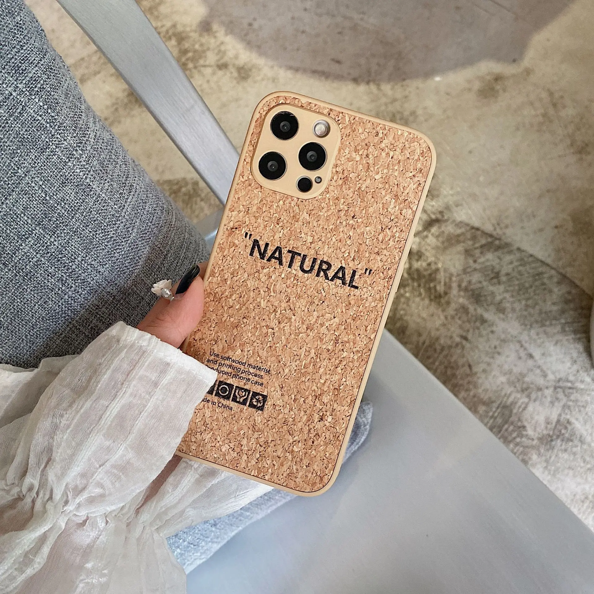 

For Redmi Note 9 pro Eco-friendly Customizable Wood TPU Phone Case For Xiaomi Note 10 Lite 11 10 Pro 8 9 Note K30 K40