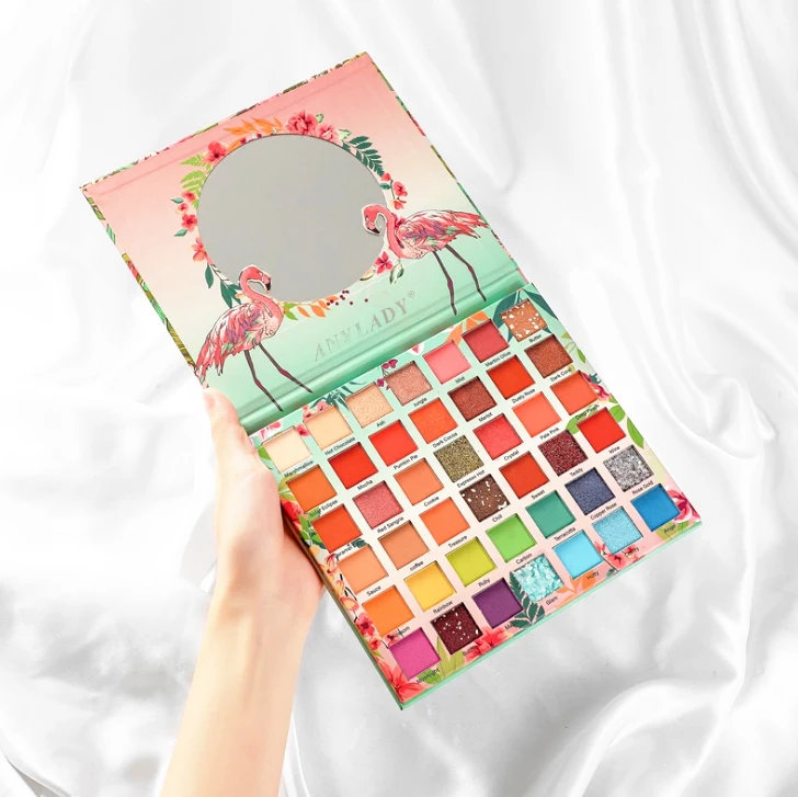 

2021 new arrivals private label eyeshadow palette pink lovely eye shadow