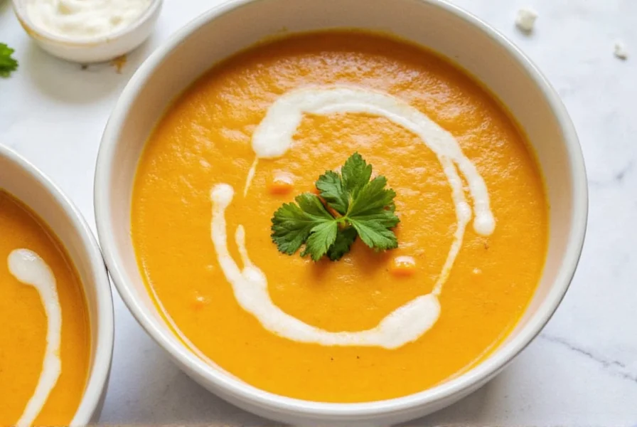 Carrot Ginger Soup with Coconut Milk: Creamy Vegan Recipe