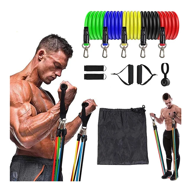 

High quality gym equipment fitness pull rope suspension trainer strap adjustable fabric resistance bands