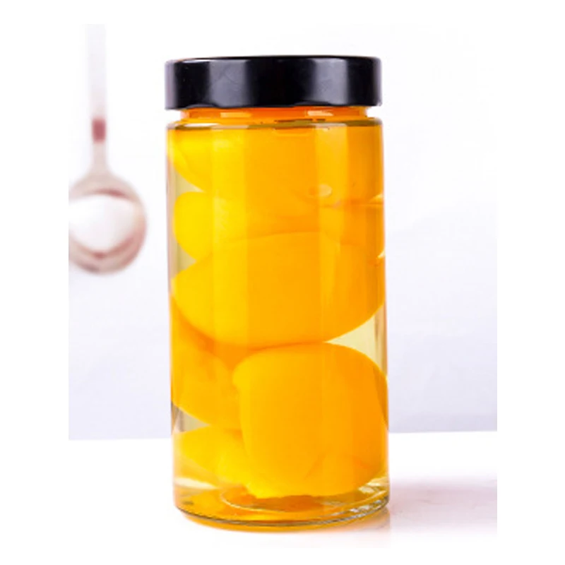 

500ml 16oz Canned Glass Jar For Pickle Vegetable Oil Palm Oil Honey Food With Twist Off Lid, Transparent