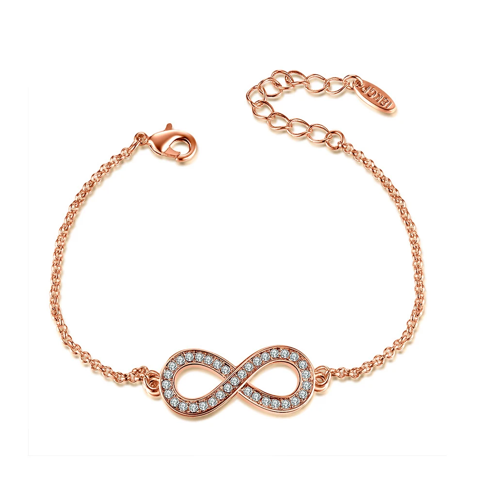 

Wholesale Good Quality Women Jewelry Rose Gold Adjustable Bracelets Women Charm Bangles