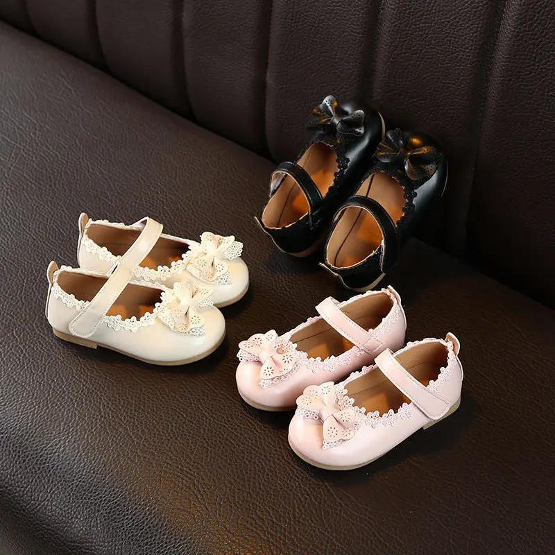 
2020 new design 1 2 3 4 5 year kids sweet children casual shoes little girl prewalker princess nude mary jane flat leather shoe 