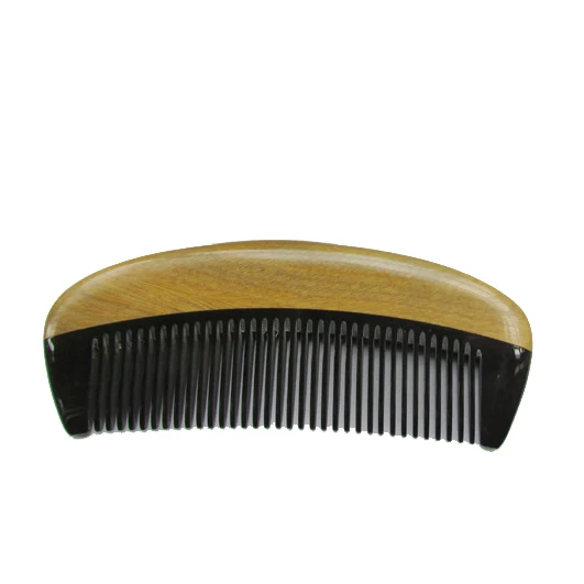 

Factory hot sale custom logo sandalwood horn comb